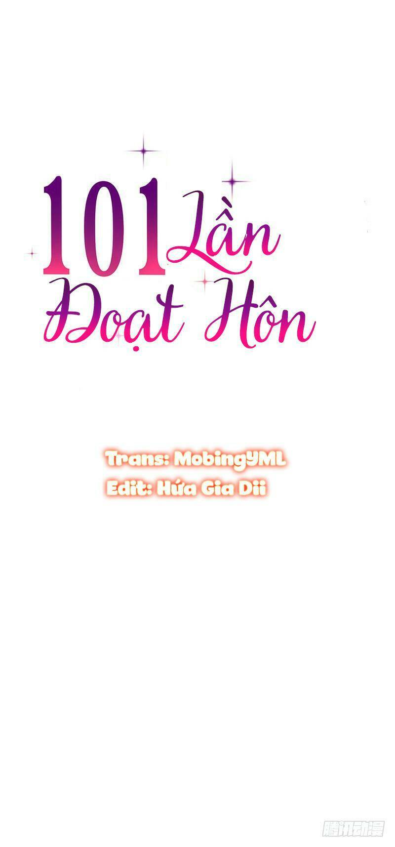 101 Lần Đoạt Hôn - Trang 1