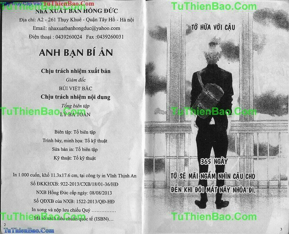 Anh Bạn Bí Ẩn - Trang 1