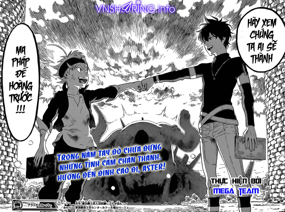 Black Clover - Thế Giới Phép Thuật - Chap 1