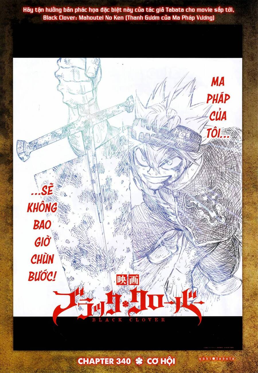 Black Clover - Thế Giới Phép Thuật - Chap 340