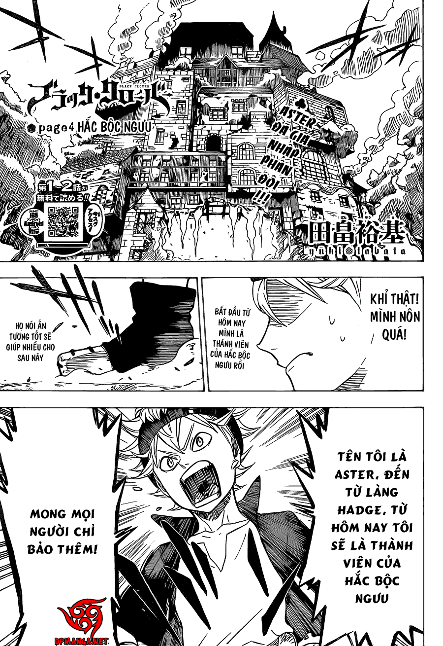 Black Clover - Thế Giới Phép Thuật - Chap 4