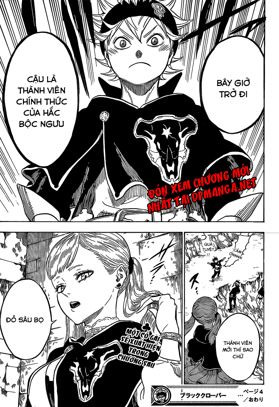 Black Clover - Thế Giới Phép Thuật - Chap 4