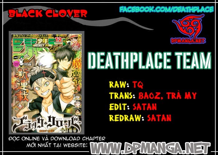 Black Clover - Thế Giới Phép Thuật - Chap 6