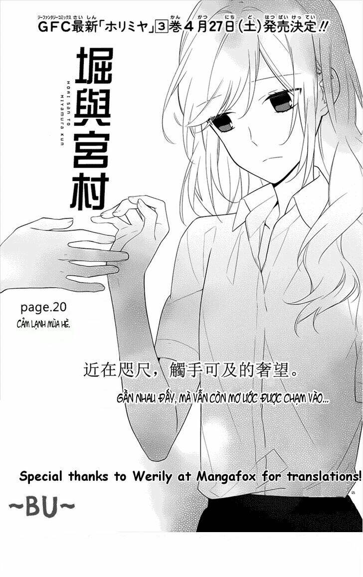 Chuyện Của Hori Và Miyamura - Trang 6