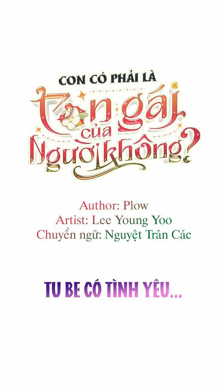 Con Có Phải Con Là Con Gái Của Ngài Không? - Trang 71