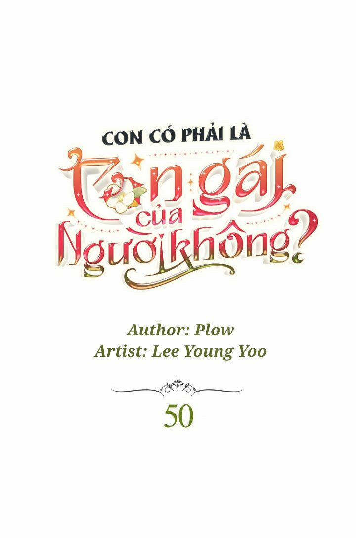 Con Có Phải Con Là Con Gái Của Ngài Không? - Trang 1