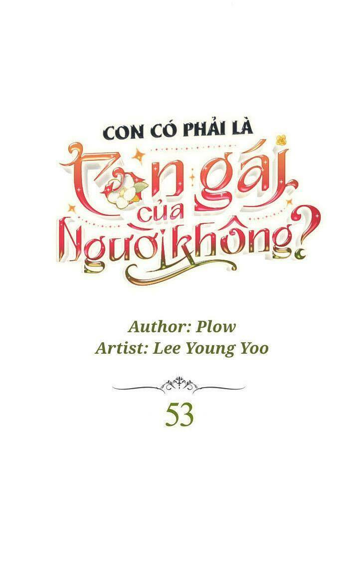 Con Có Phải Con Là Con Gái Của Ngài Không? - Trang 1