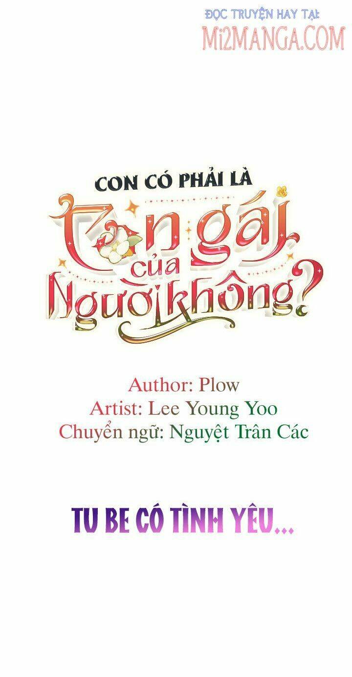 Con Có Phải Con Là Con Gái Của Ngài Không? - Trang 30