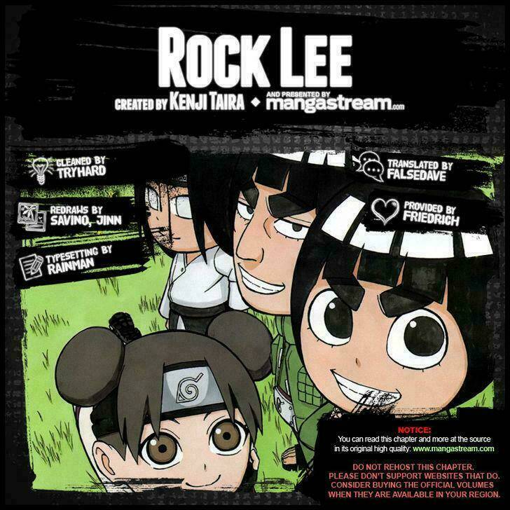 Cửu Vĩ Hồ Ly Ngoại Truyện Rock Lee - Trang 2