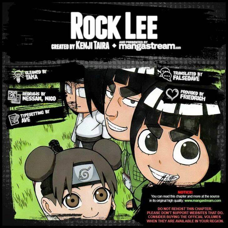 Cửu Vĩ Hồ Ly Ngoại Truyện Rock Lee - Trang 23