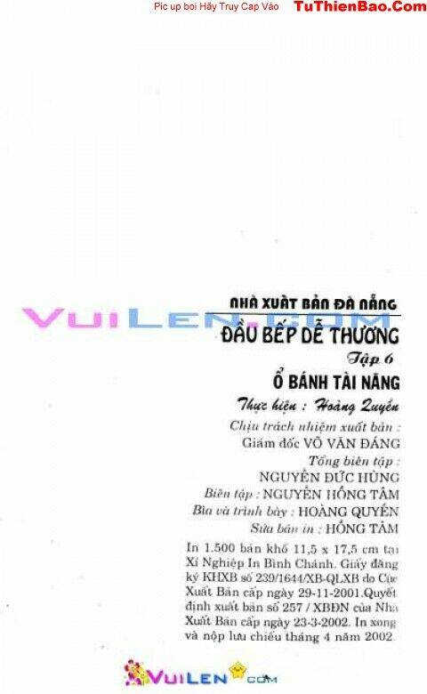 Đầu bếp dễ thương - Trang 1