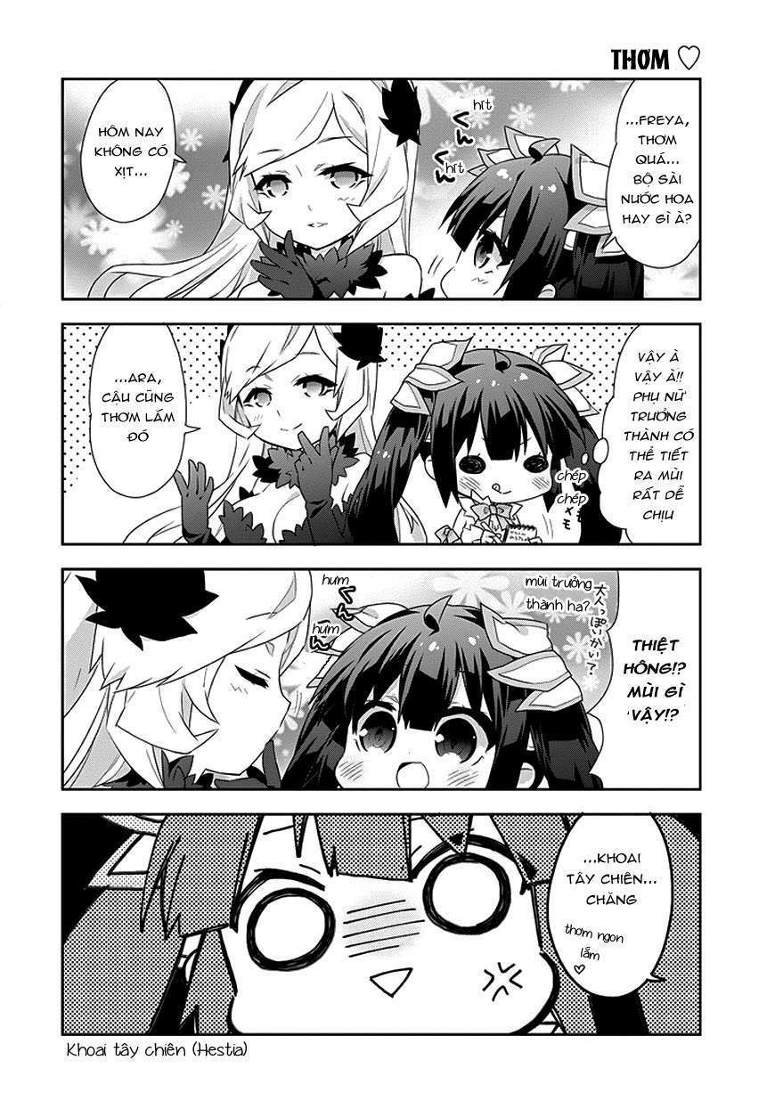 Dungeon Ni Deai O Motomeru No Wa Machigatte Iru Darou Ka 4Koma - Days Of Goddess - Trang 8