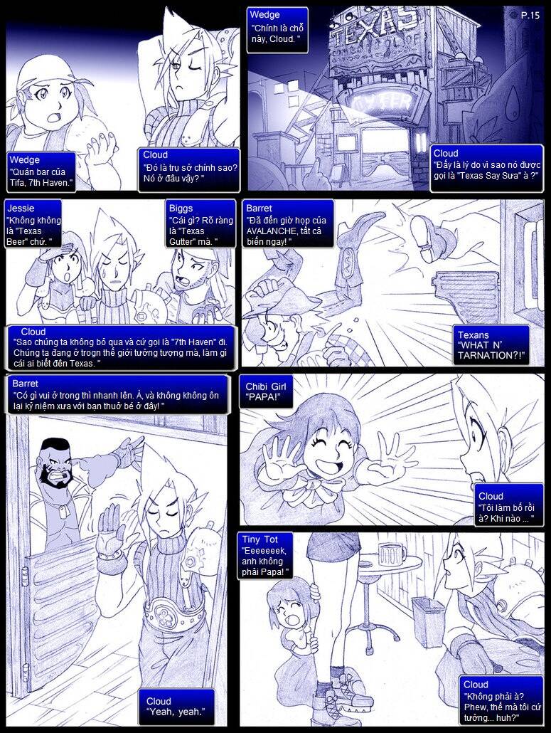 Final Fantasy VII comic - Trang 7