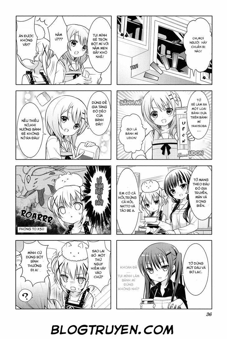 Gochuumon wa usagi desuka? [4-KOMA] - Trang 12