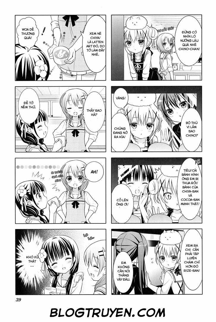 Gochuumon wa usagi desuka? [4-KOMA] - Trang 15