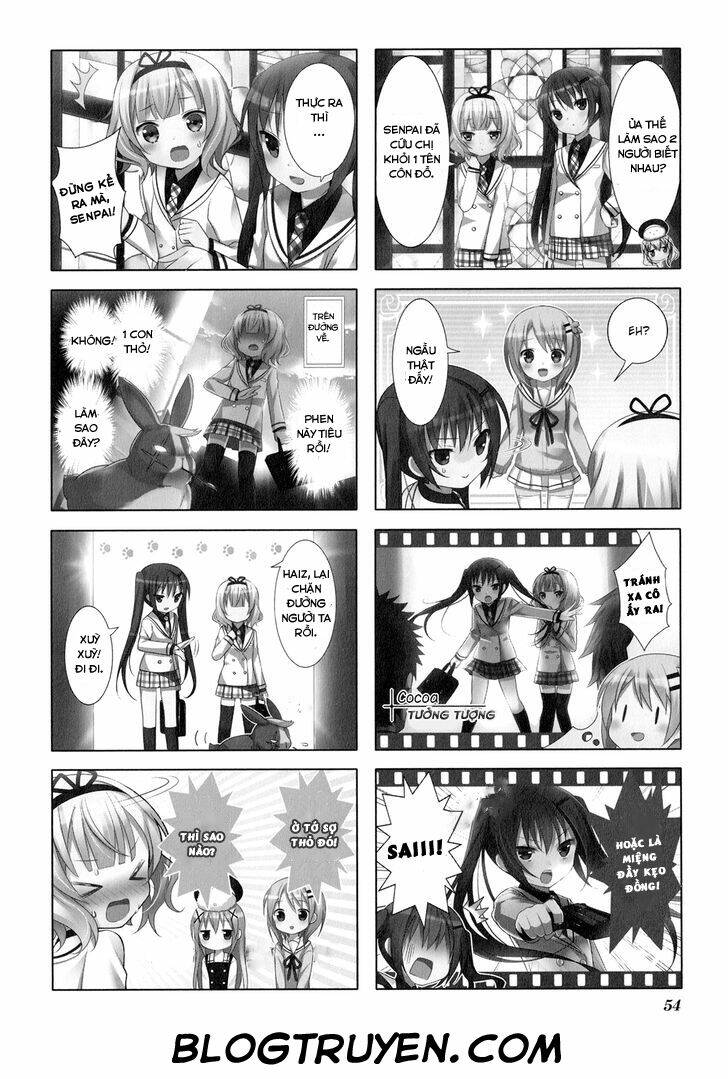 Gochuumon wa usagi desuka? [4-KOMA] - Trang 12