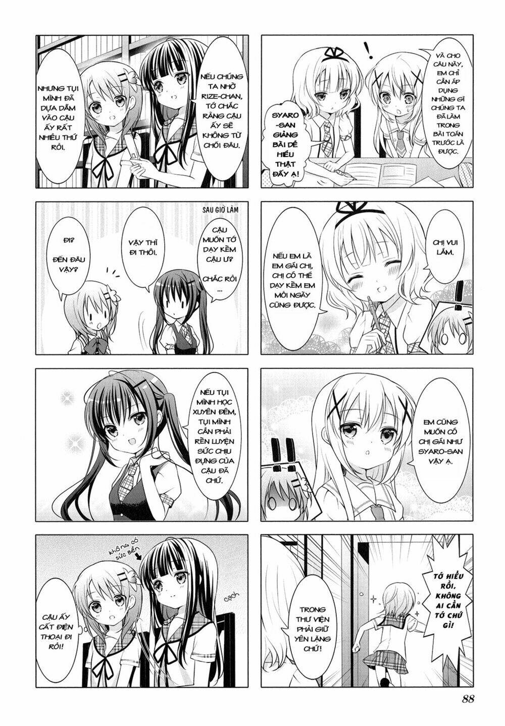 Gochuumon wa usagi desuka? [4-KOMA] - Trang 4