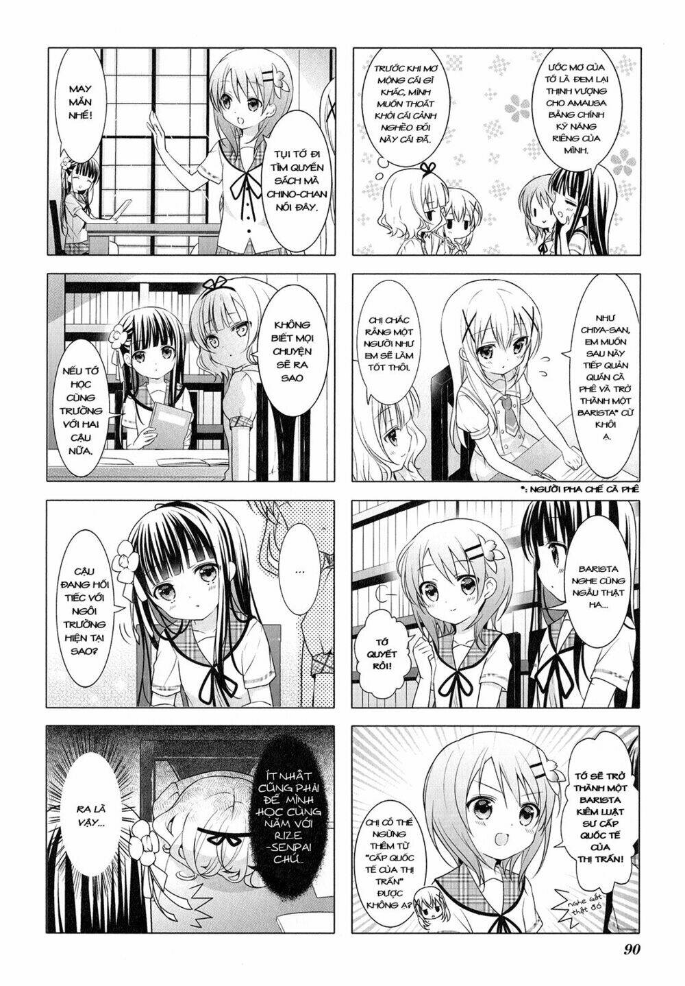 Gochuumon wa usagi desuka? [4-KOMA] - Trang 6