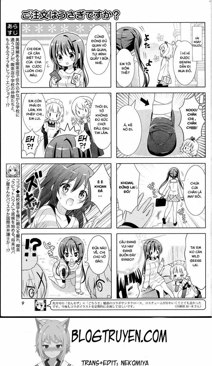 Gochuumon wa usagi desuka? [4-KOMA] - Trang 3