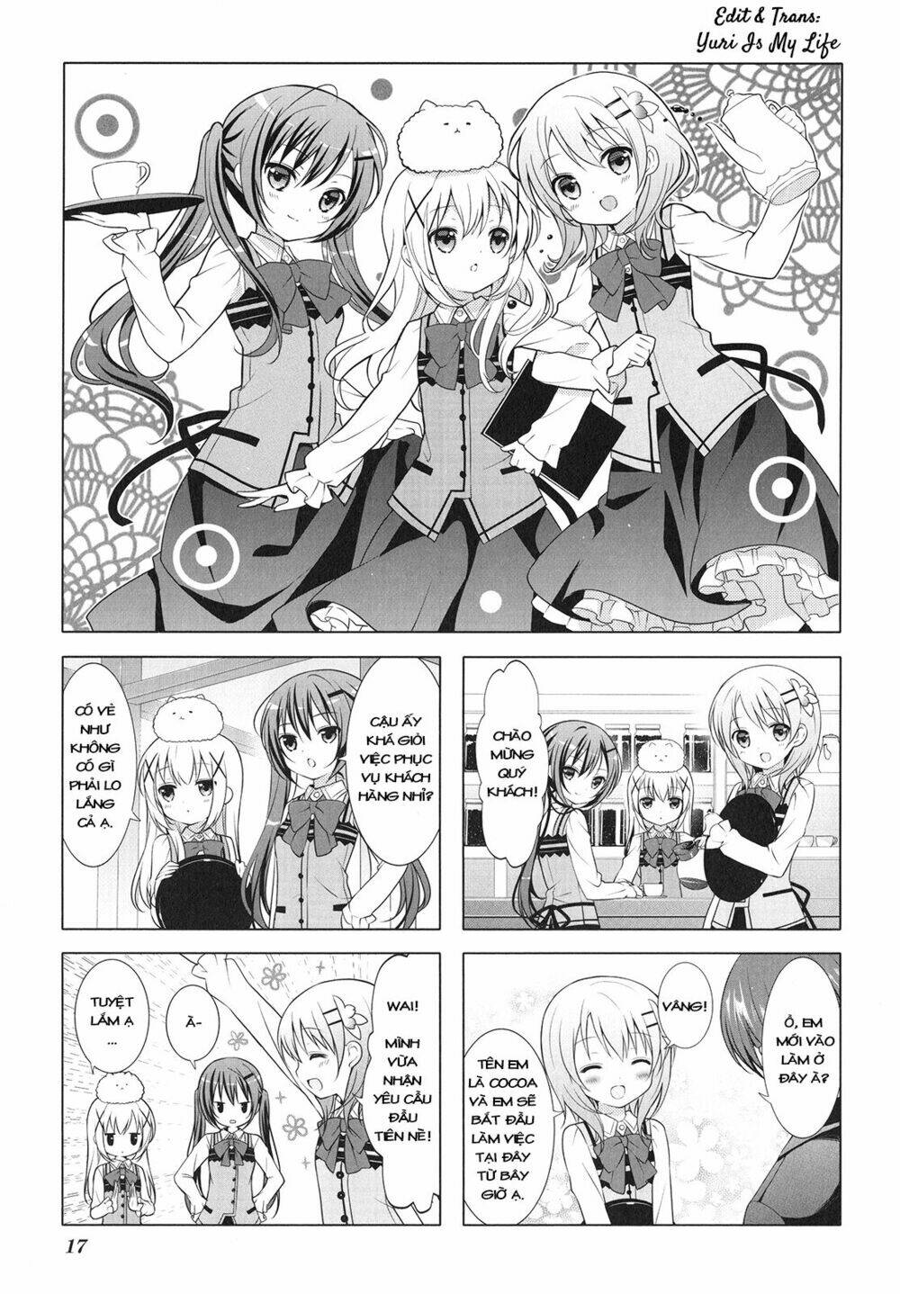 Gochuumon wa usagi desuka? [4-KOMA] - Trang 1