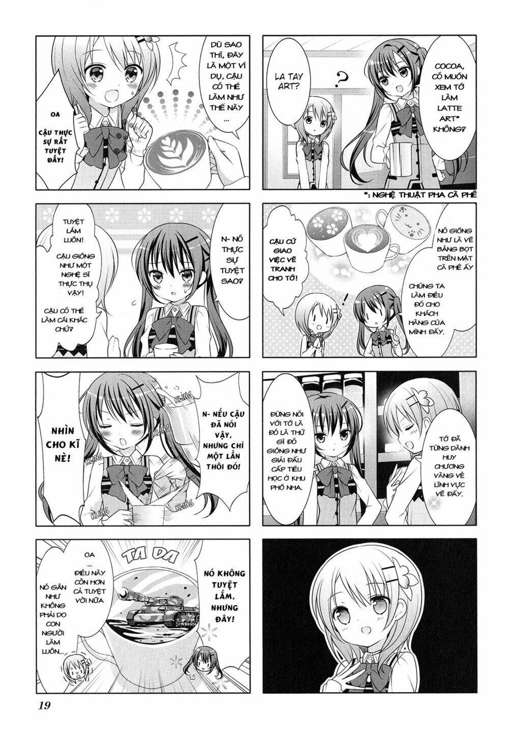 Gochuumon wa usagi desuka? [4-KOMA] - Trang 3