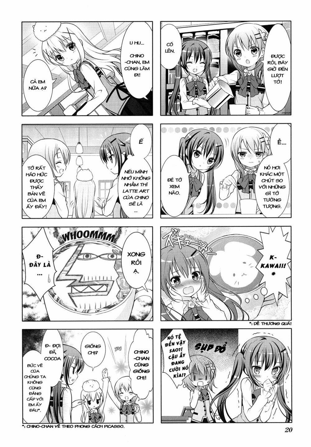 Gochuumon wa usagi desuka? [4-KOMA] - Trang 4