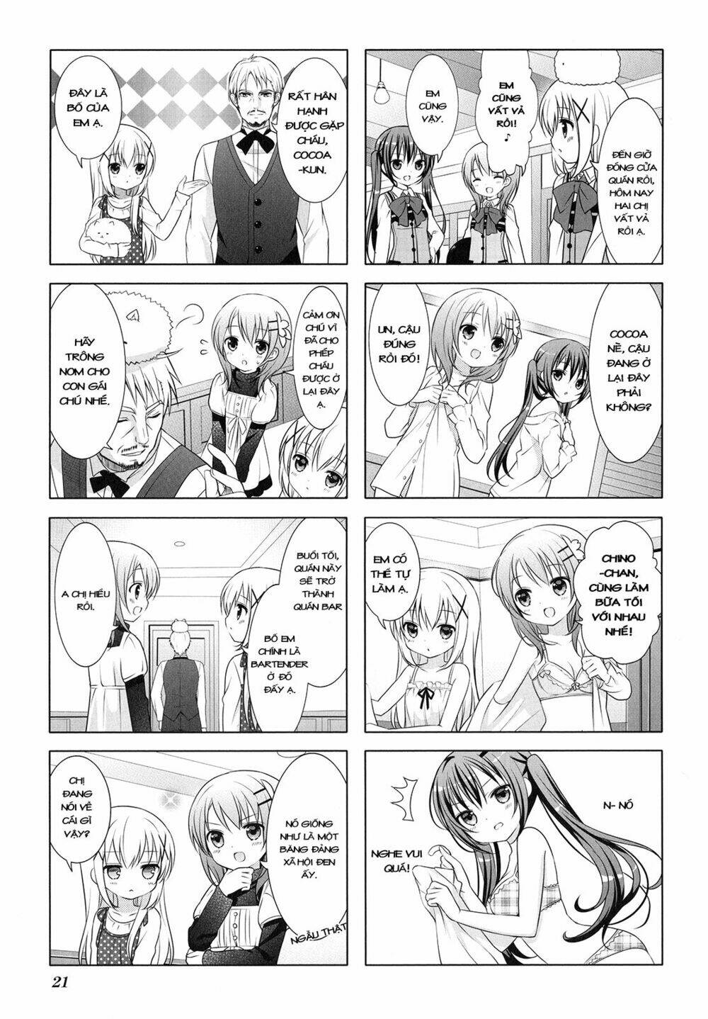 Gochuumon wa usagi desuka? [4-KOMA] - Trang 5