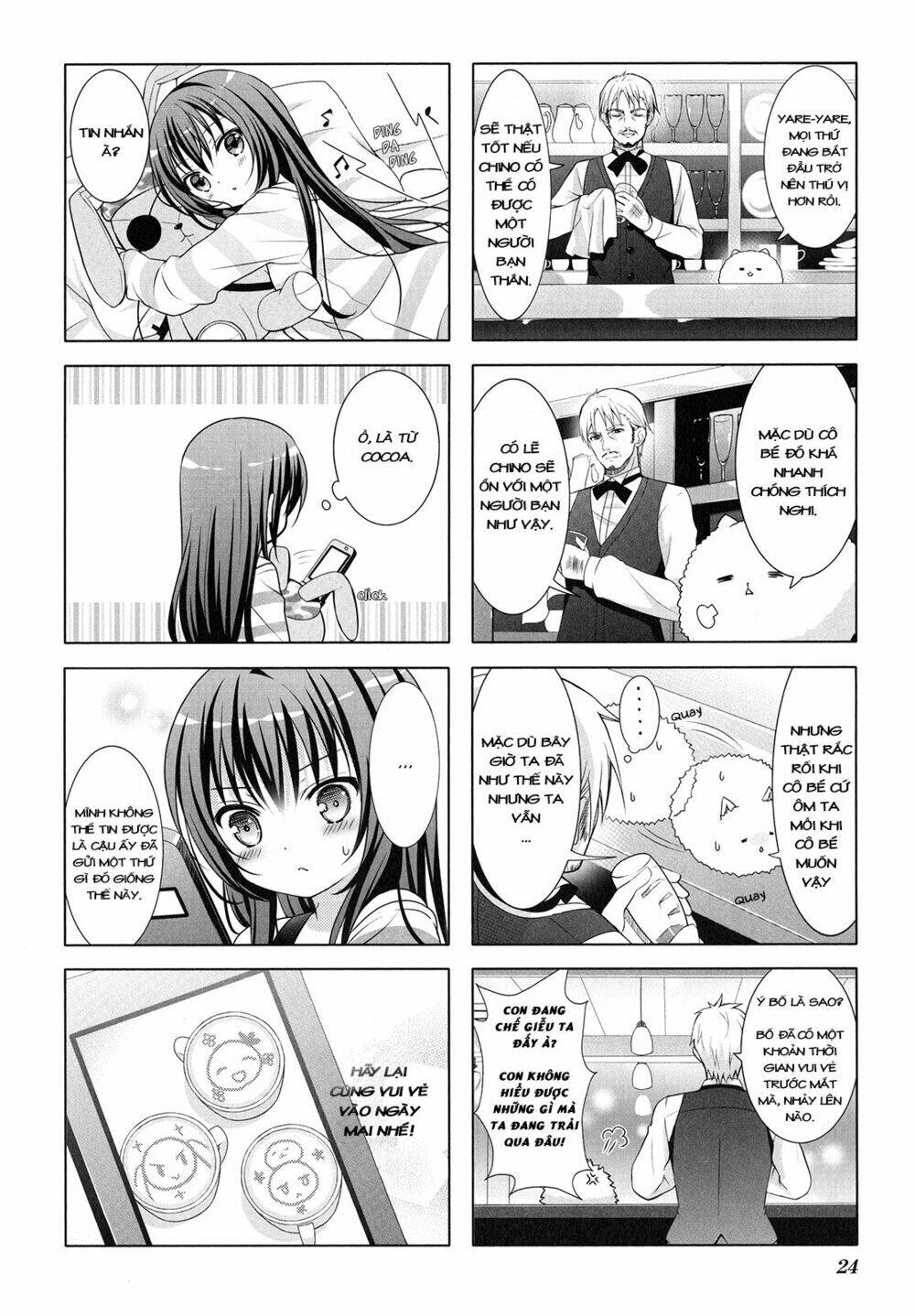 Gochuumon wa usagi desuka? [4-KOMA] - Trang 8