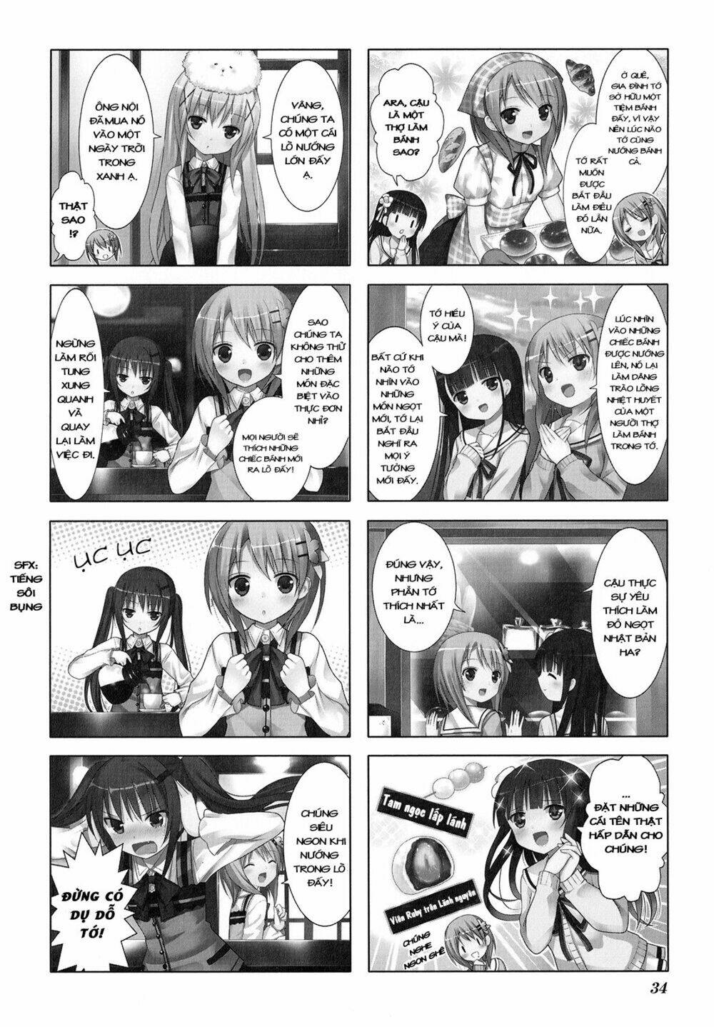 Gochuumon wa usagi desuka? [4-KOMA] - Trang 2