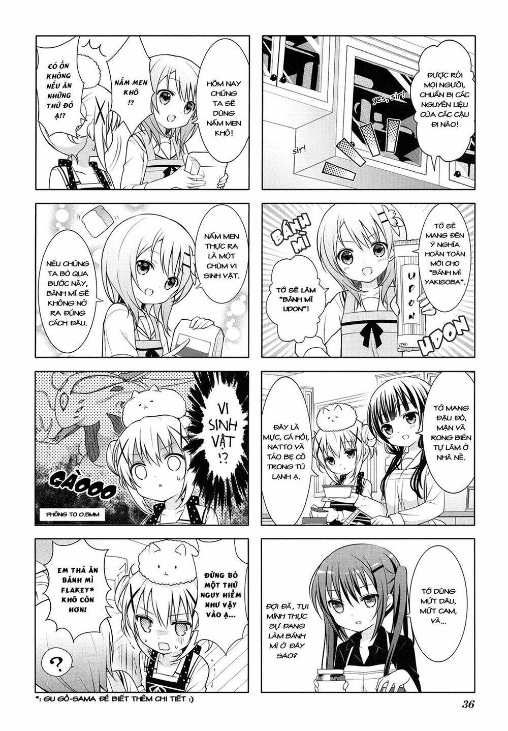 Gochuumon wa usagi desuka? [4-KOMA] - Trang 4