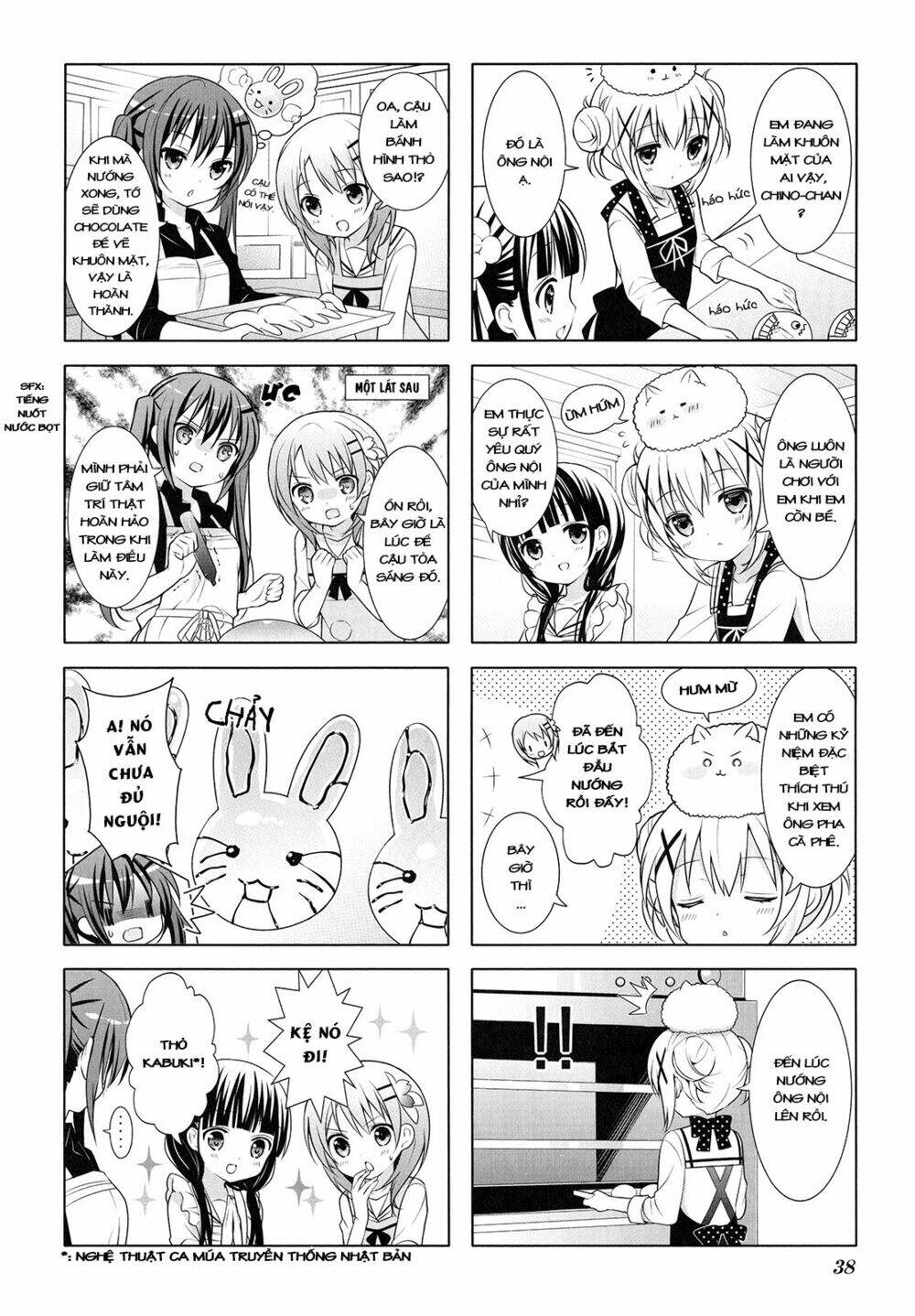 Gochuumon wa usagi desuka? [4-KOMA] - Trang 6