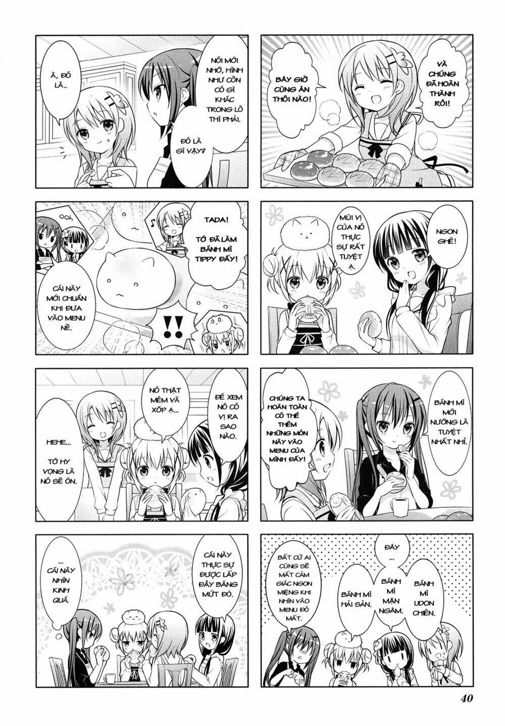 Gochuumon wa usagi desuka? [4-KOMA] - Trang 8