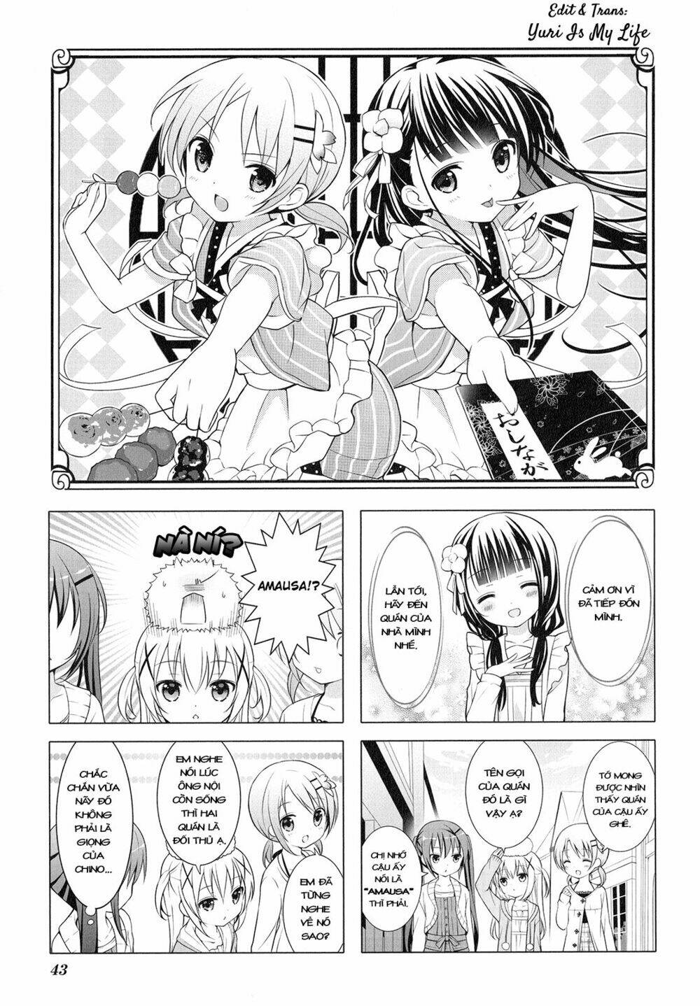 Gochuumon wa usagi desuka? [4-KOMA] - Trang 1