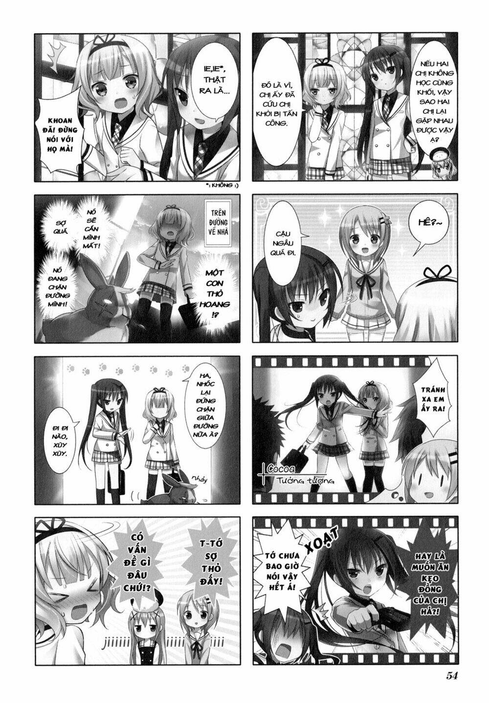 Gochuumon wa usagi desuka? [4-KOMA] - Trang 4