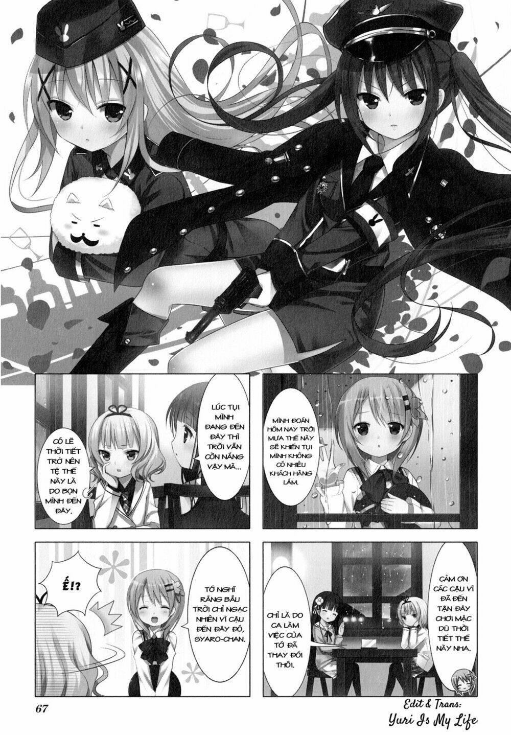 Gochuumon wa usagi desuka? [4-KOMA] - Trang 1