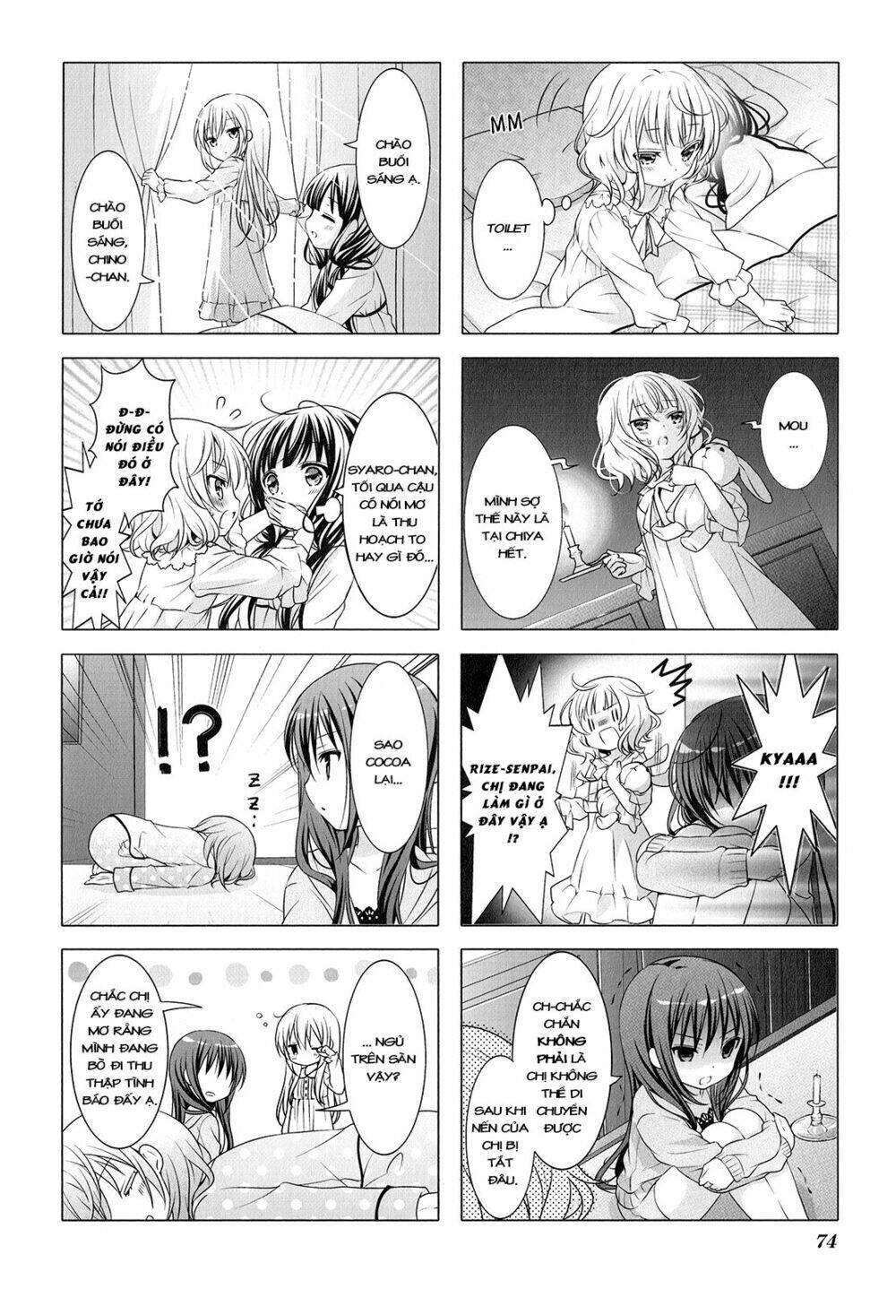 Gochuumon wa usagi desuka? [4-KOMA] - Trang 8