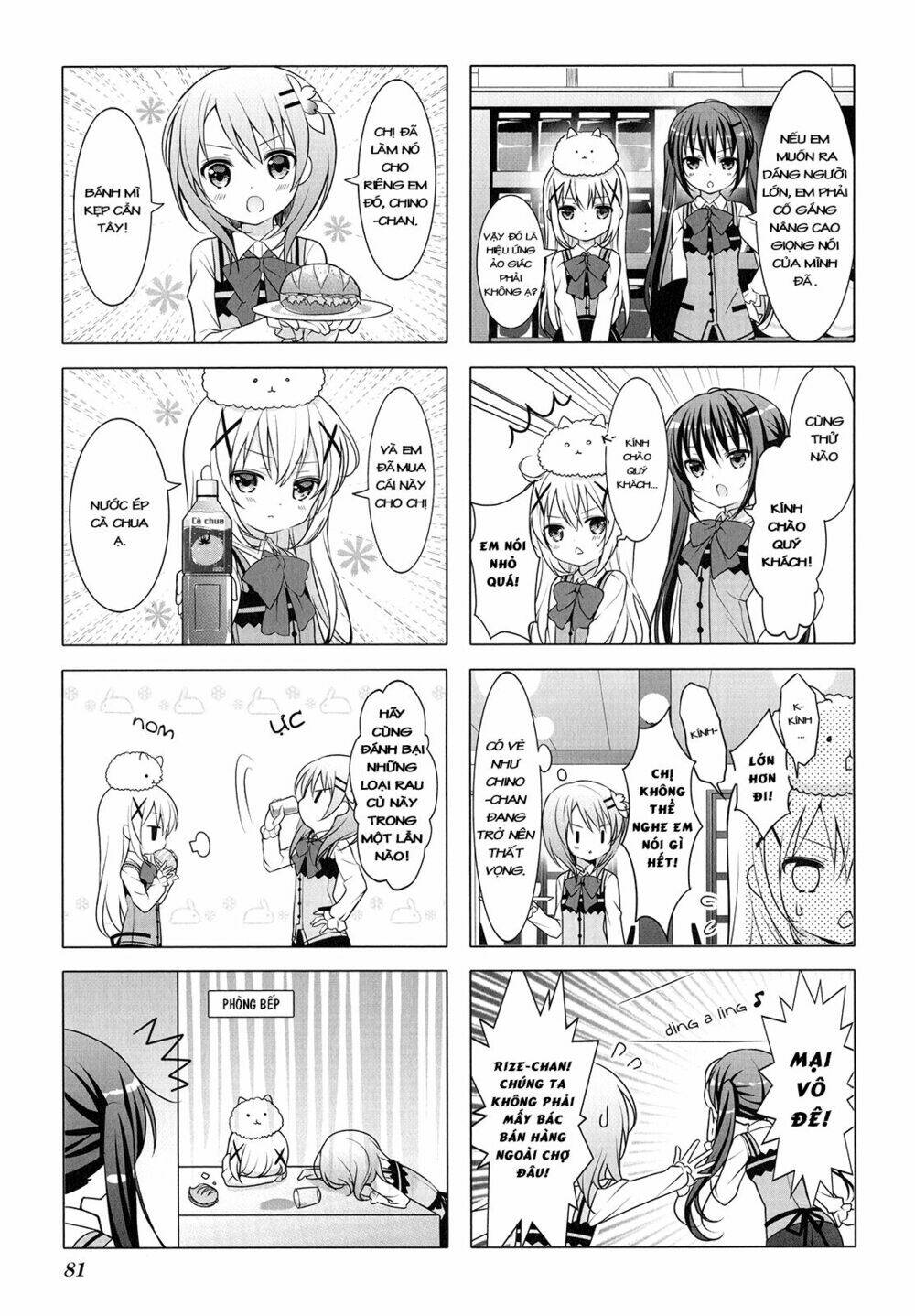 Gochuumon wa usagi desuka? [4-KOMA] - Trang 7