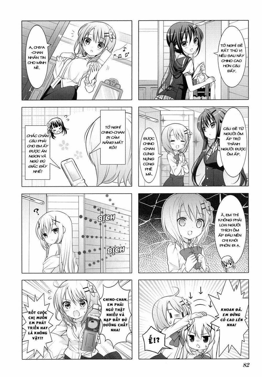 Gochuumon wa usagi desuka? [4-KOMA] - Trang 8