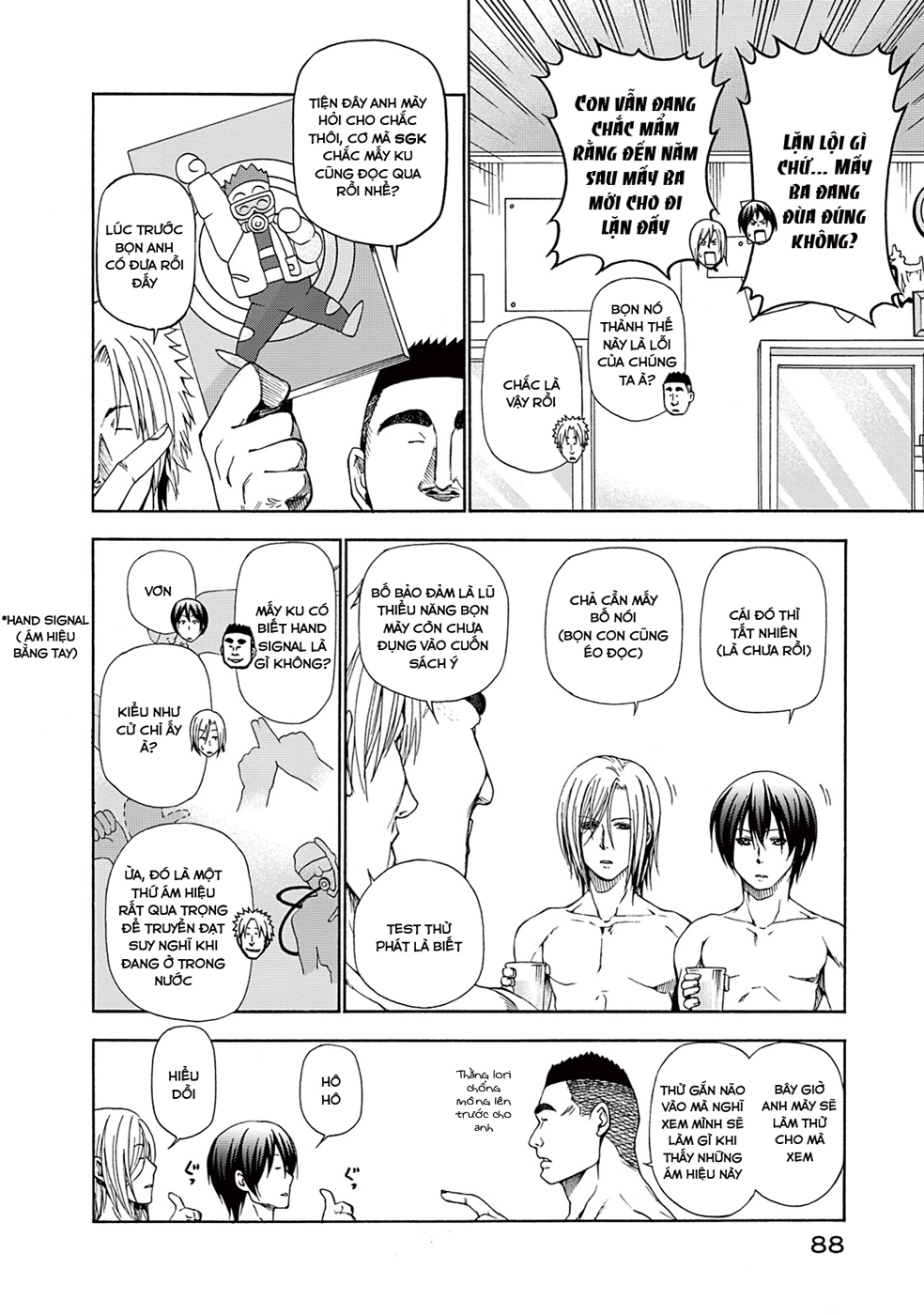 Grand Blue - Cô Gái Thích Lặn - Chap 11