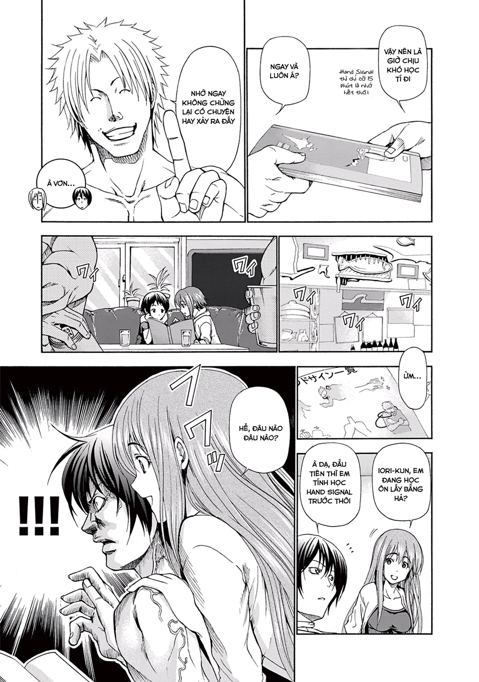 Grand Blue - Cô Gái Thích Lặn - Chap 11