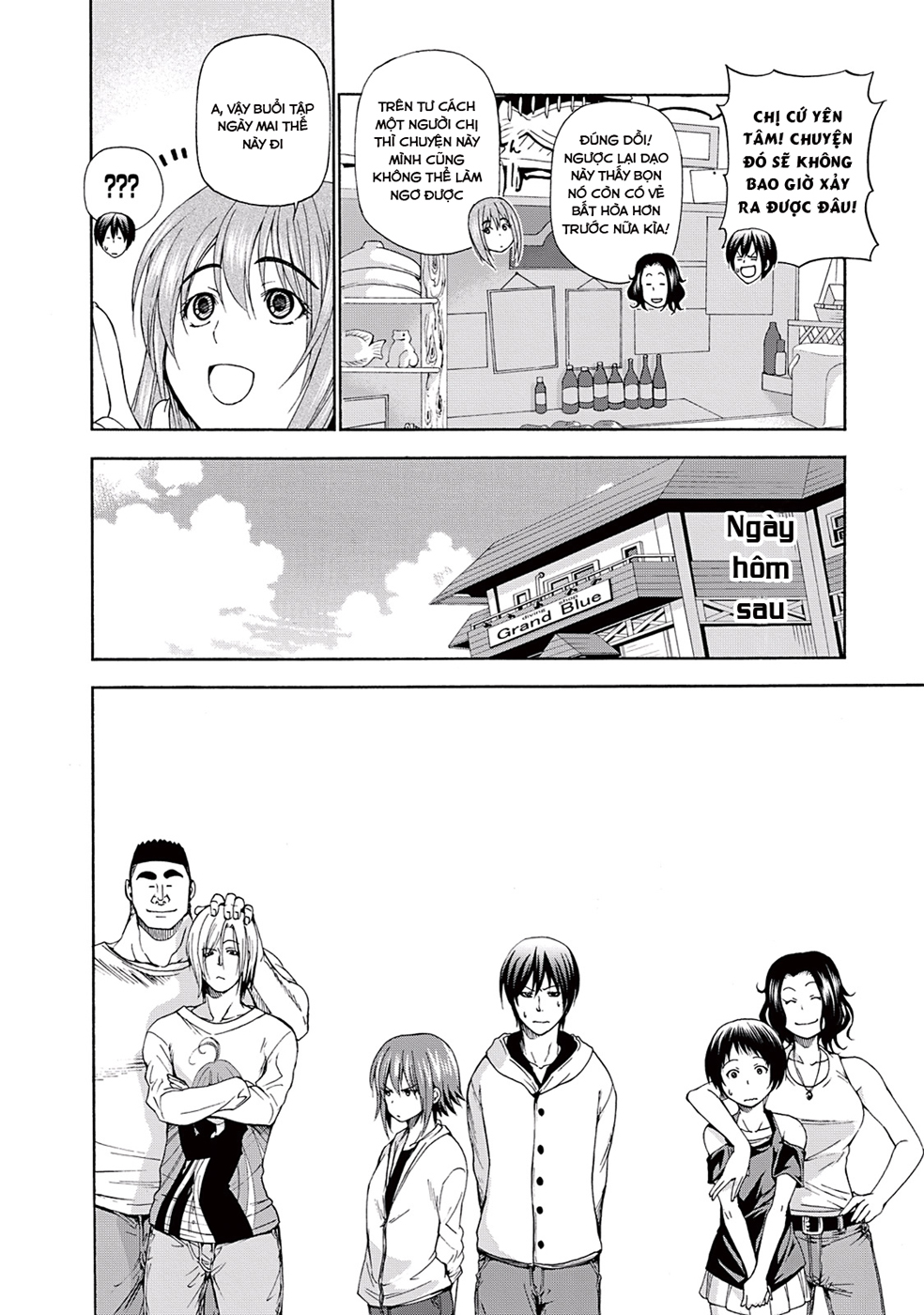 Grand Blue - Cô Gái Thích Lặn - Chap 11