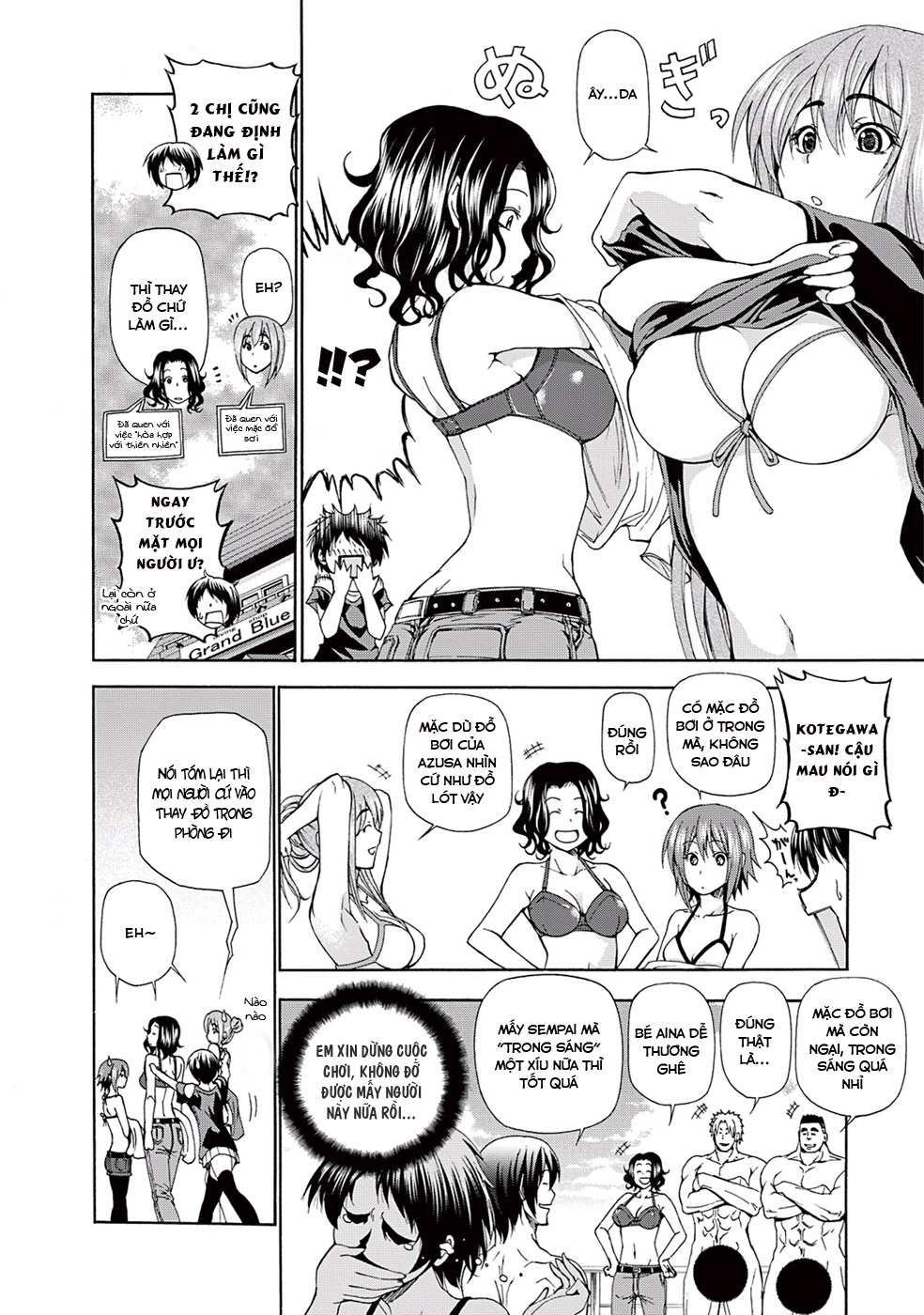 Grand Blue - Cô Gái Thích Lặn - Chap 11