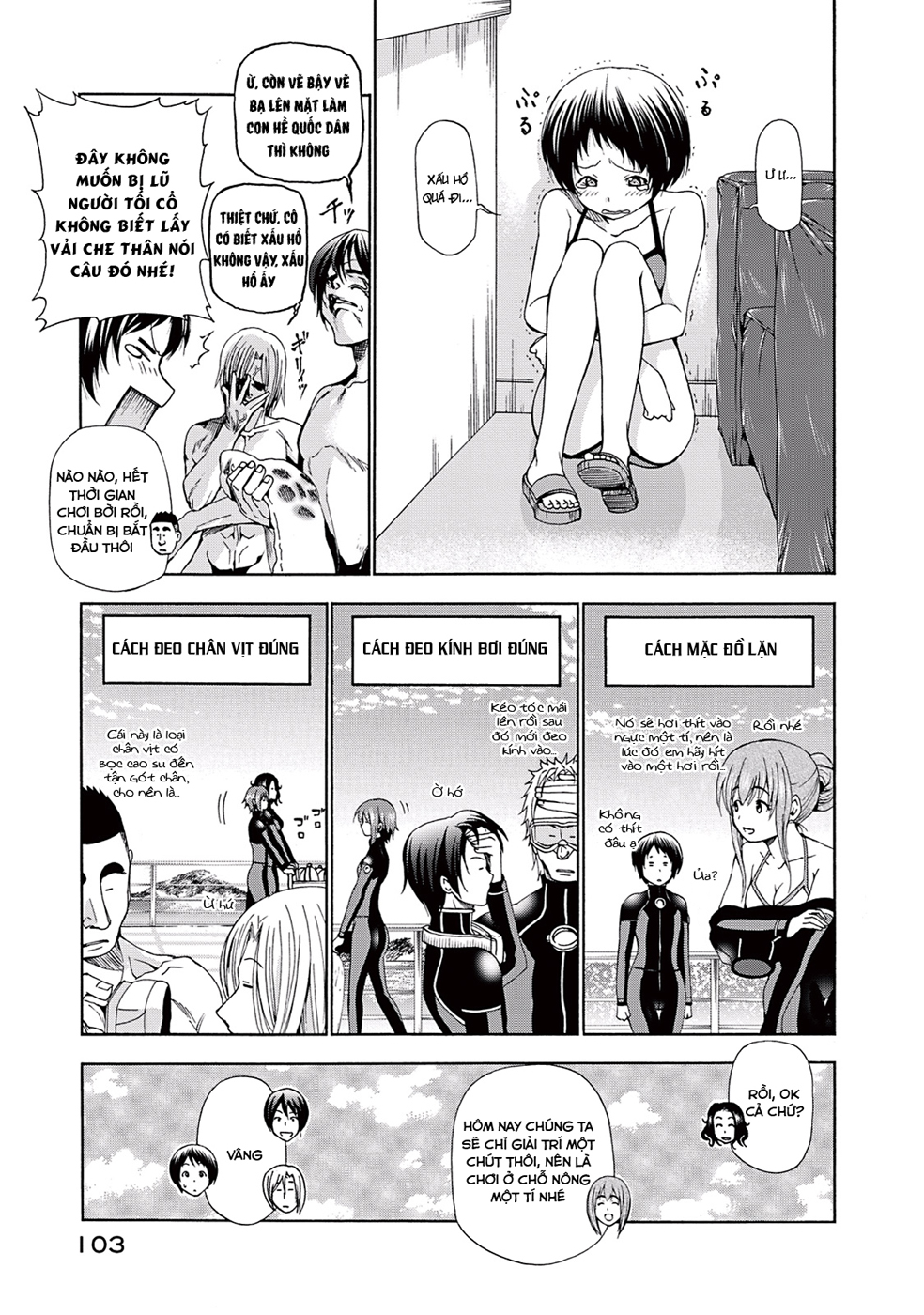 Grand Blue - Cô Gái Thích Lặn - Chap 11