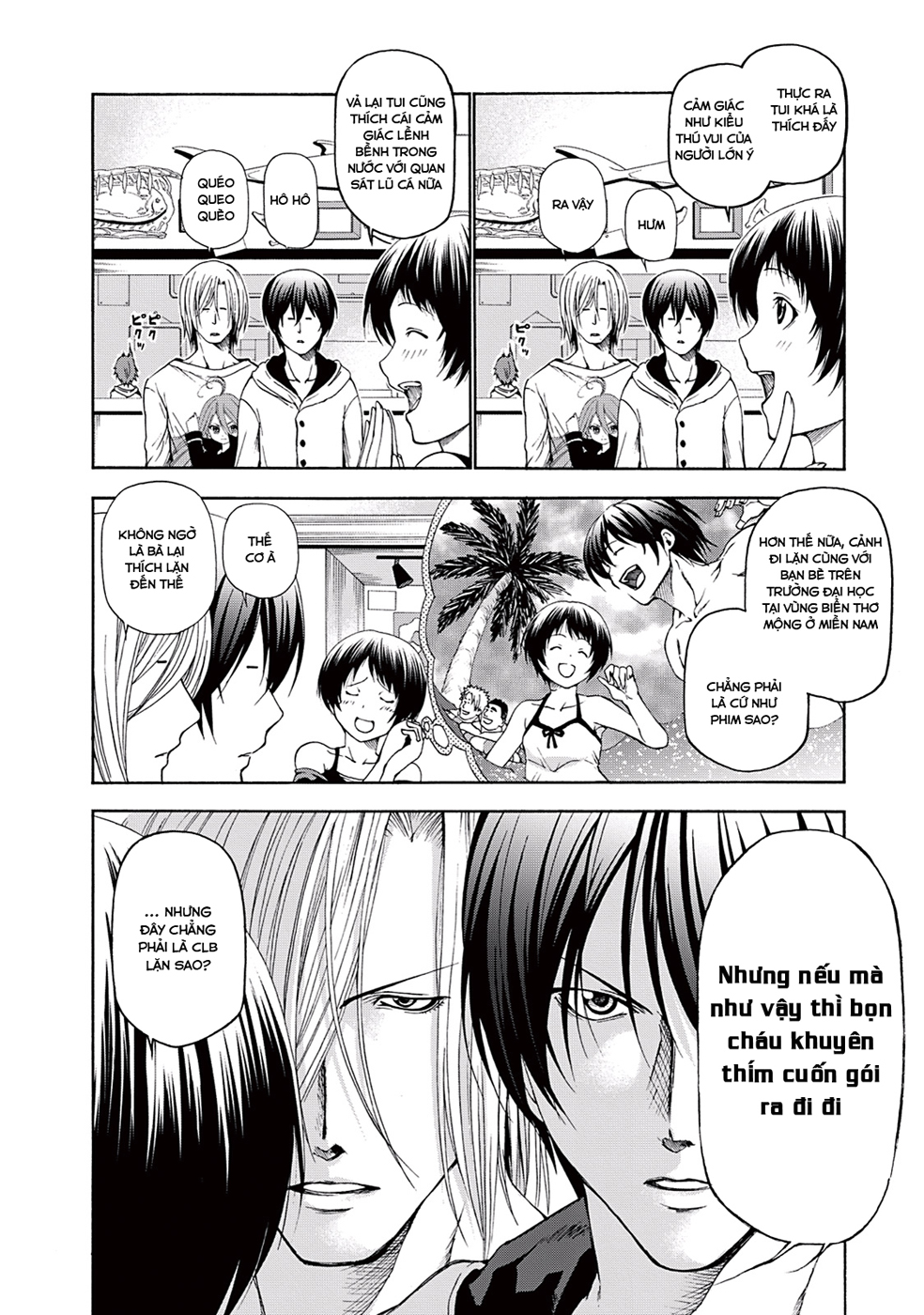 Grand Blue - Cô Gái Thích Lặn - Chap 11