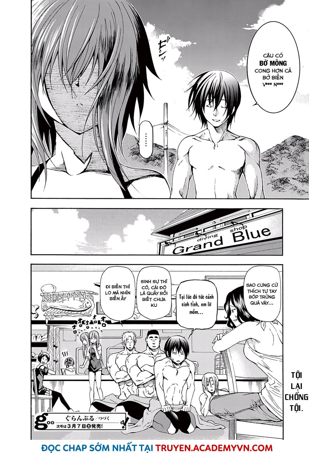 Grand Blue - Cô Gái Thích Lặn - Chap 11