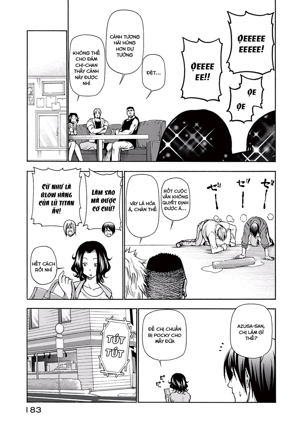 Grand Blue - Cô Gái Thích Lặn - Chap 12.5