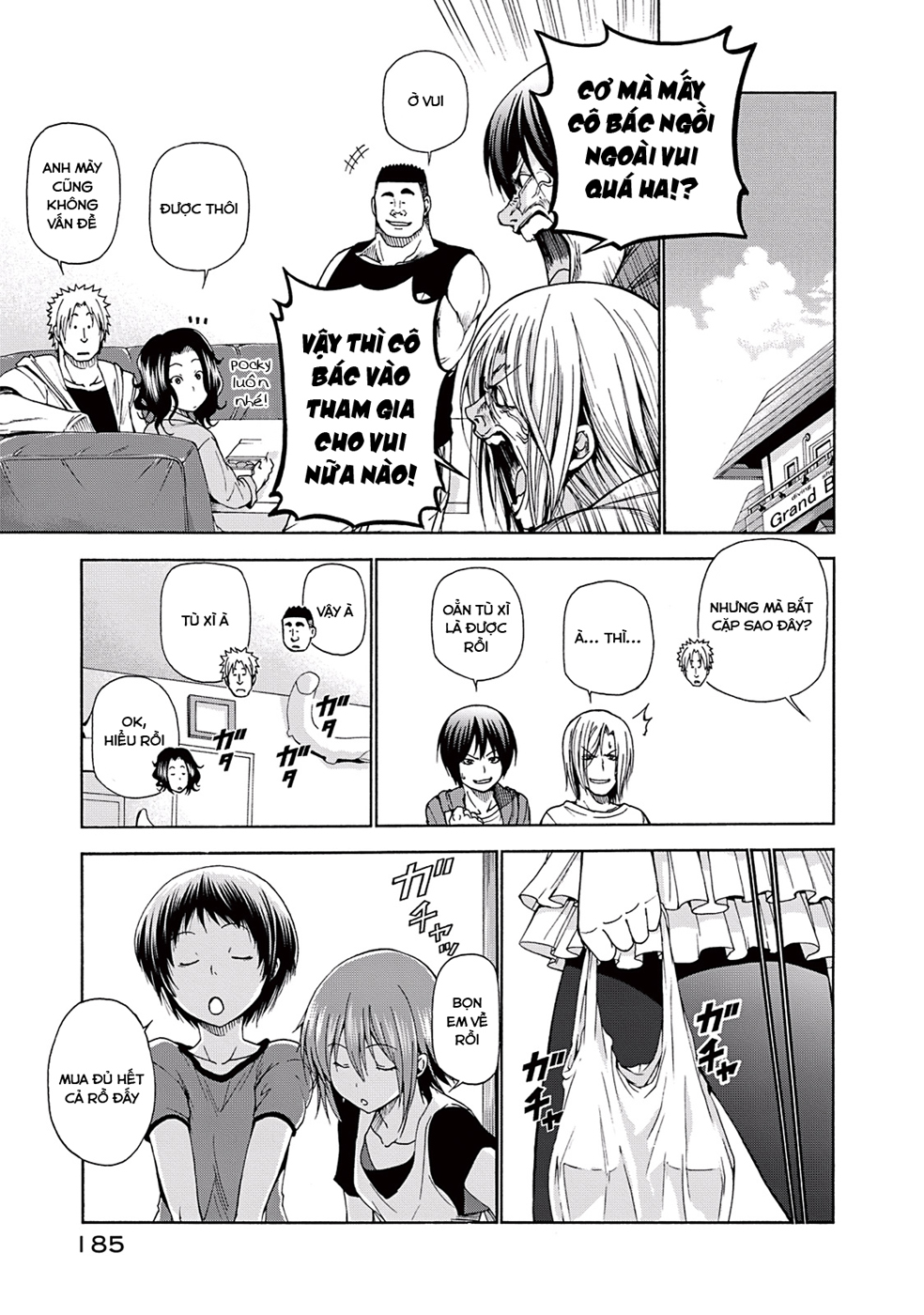 Grand Blue - Cô Gái Thích Lặn - Chap 12.5