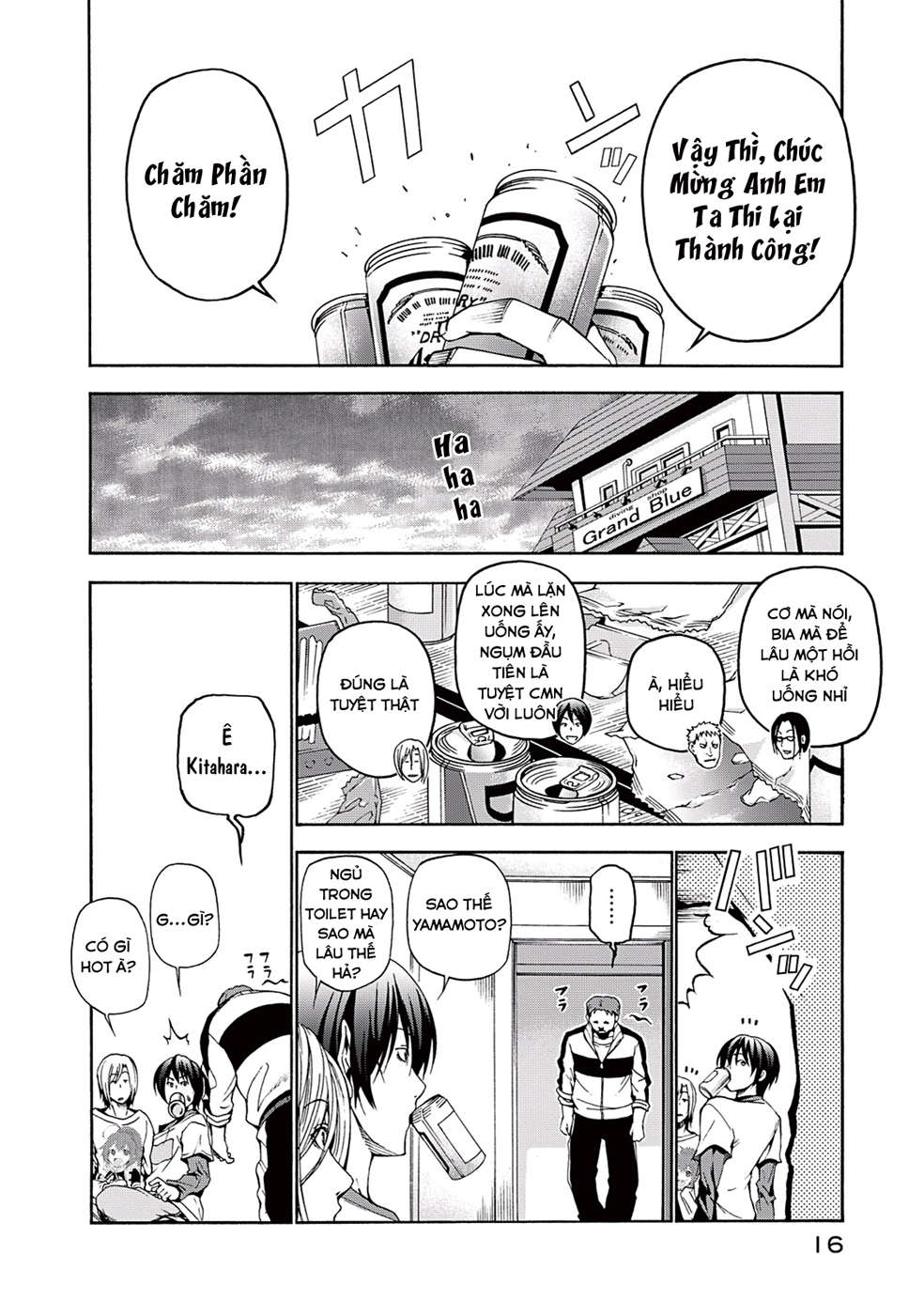 Grand Blue - Cô Gái Thích Lặn - Chap 13