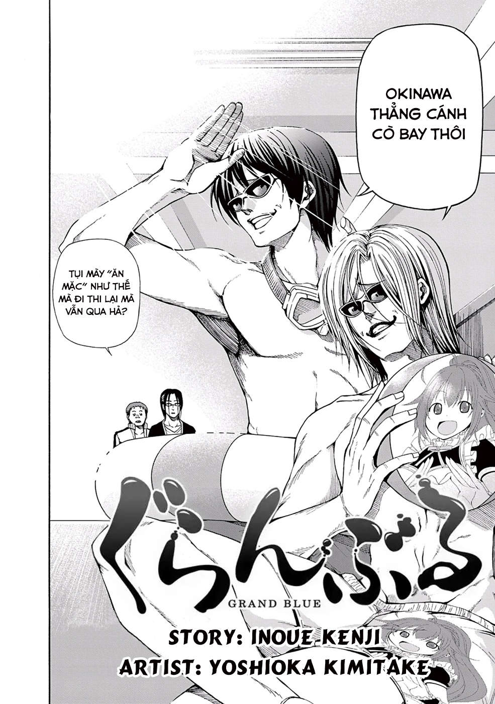 Grand Blue - Cô Gái Thích Lặn - Chap 13