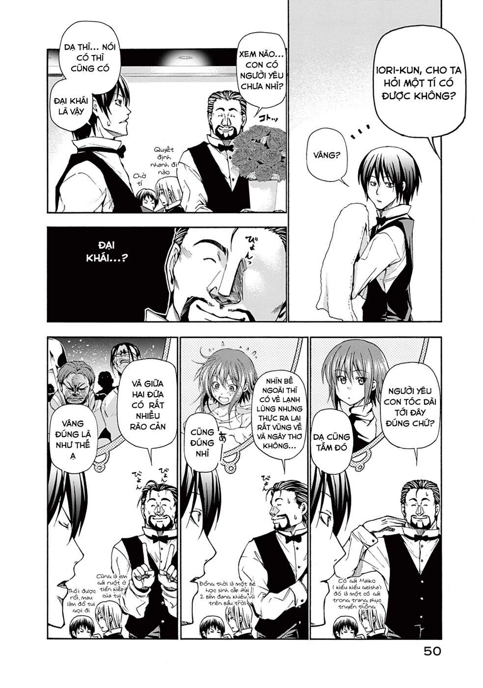 Grand Blue - Cô Gái Thích Lặn - Chap 14